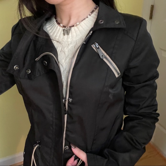 NWOT Circus by Sam Edelman Black and Tan jacket - Picture 6 of 7